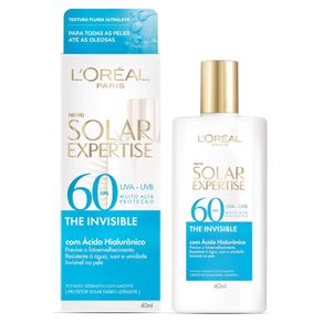Protetor Solar Expertise L'oréal Paris The Invisible Sem Cor Fps60 40Ml