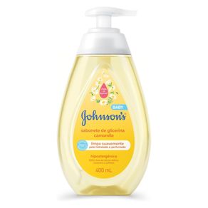Sabonete Líquido Infantil Johnson's Camomila 400Ml