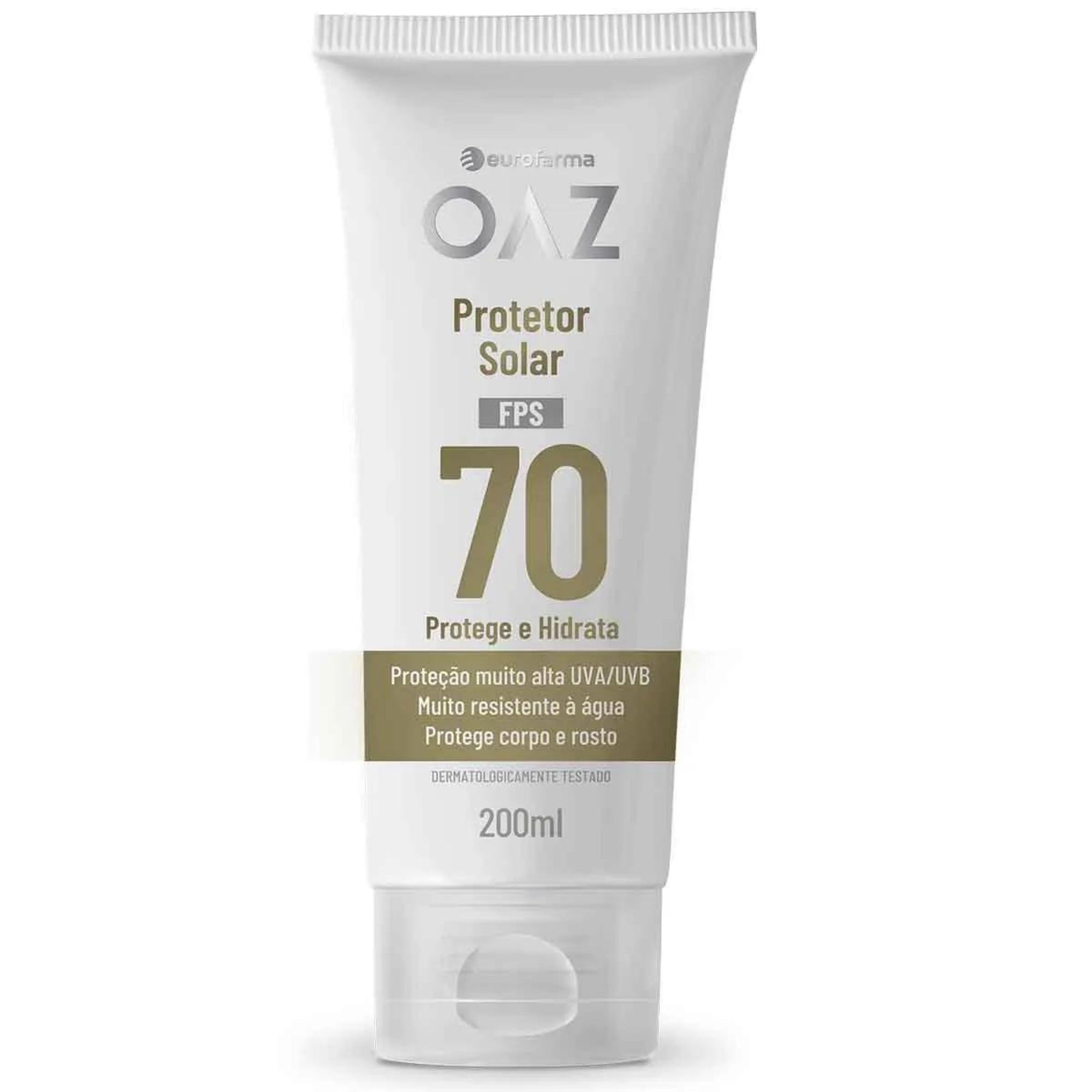 Protetor Solar Oaz Fps70 200ml