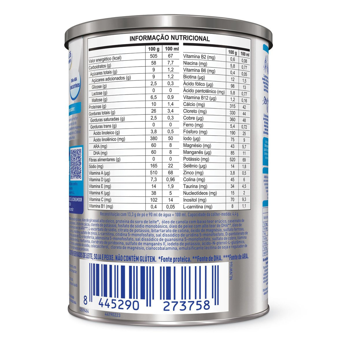 Fórmula Infantil Nan Sciencepro S.l 400g - Imagem 3