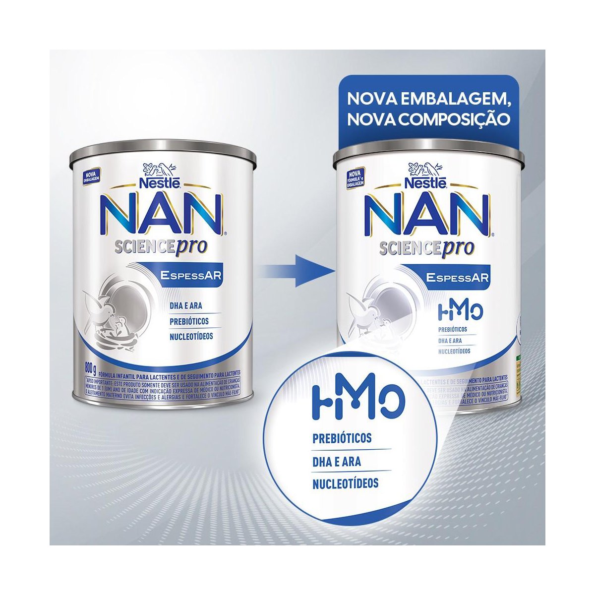 Fórmula Infantil Nan Science Pro Espessar Hmo 800g - Imagem 5