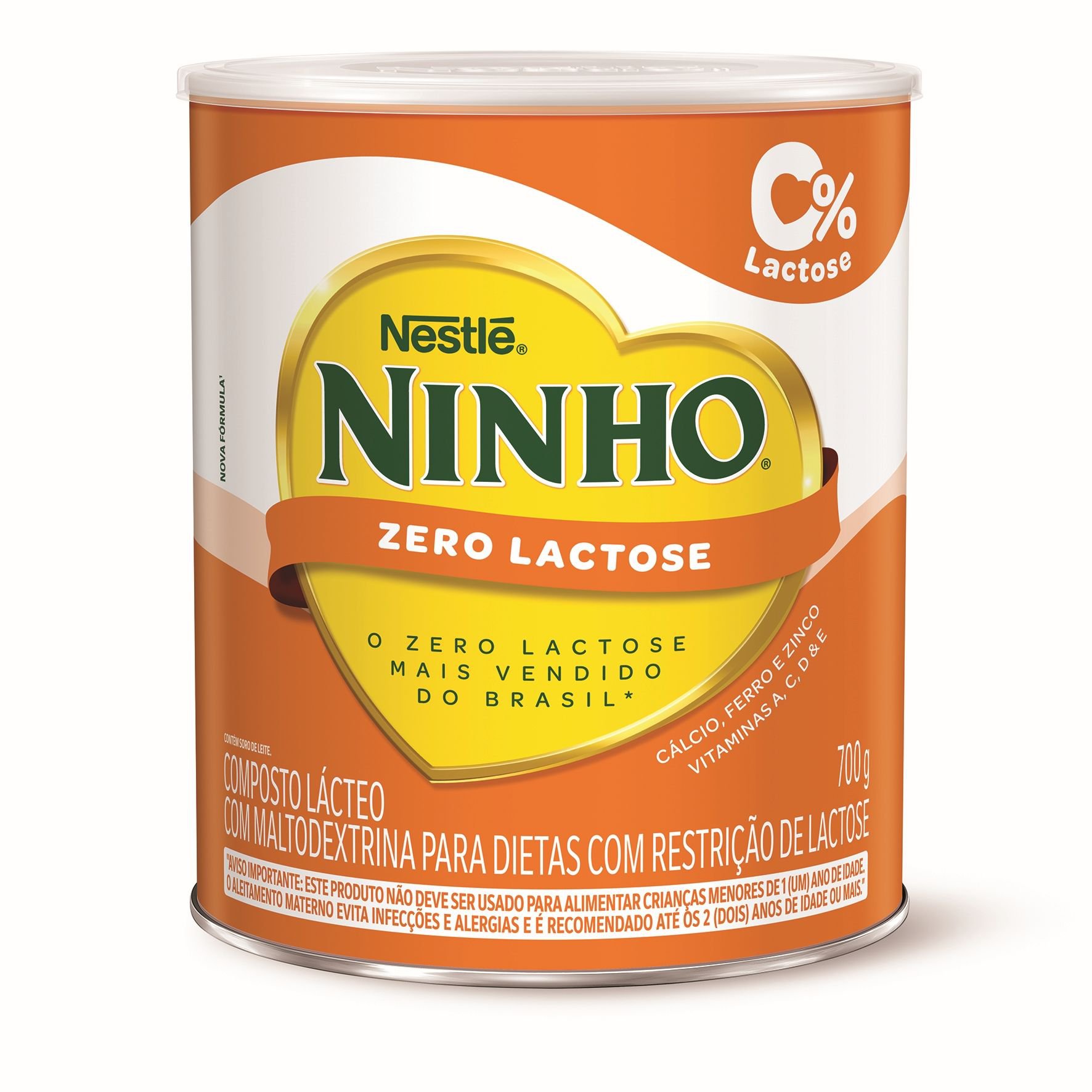 Composto Lácteo Ninho Zero Lactose 700g