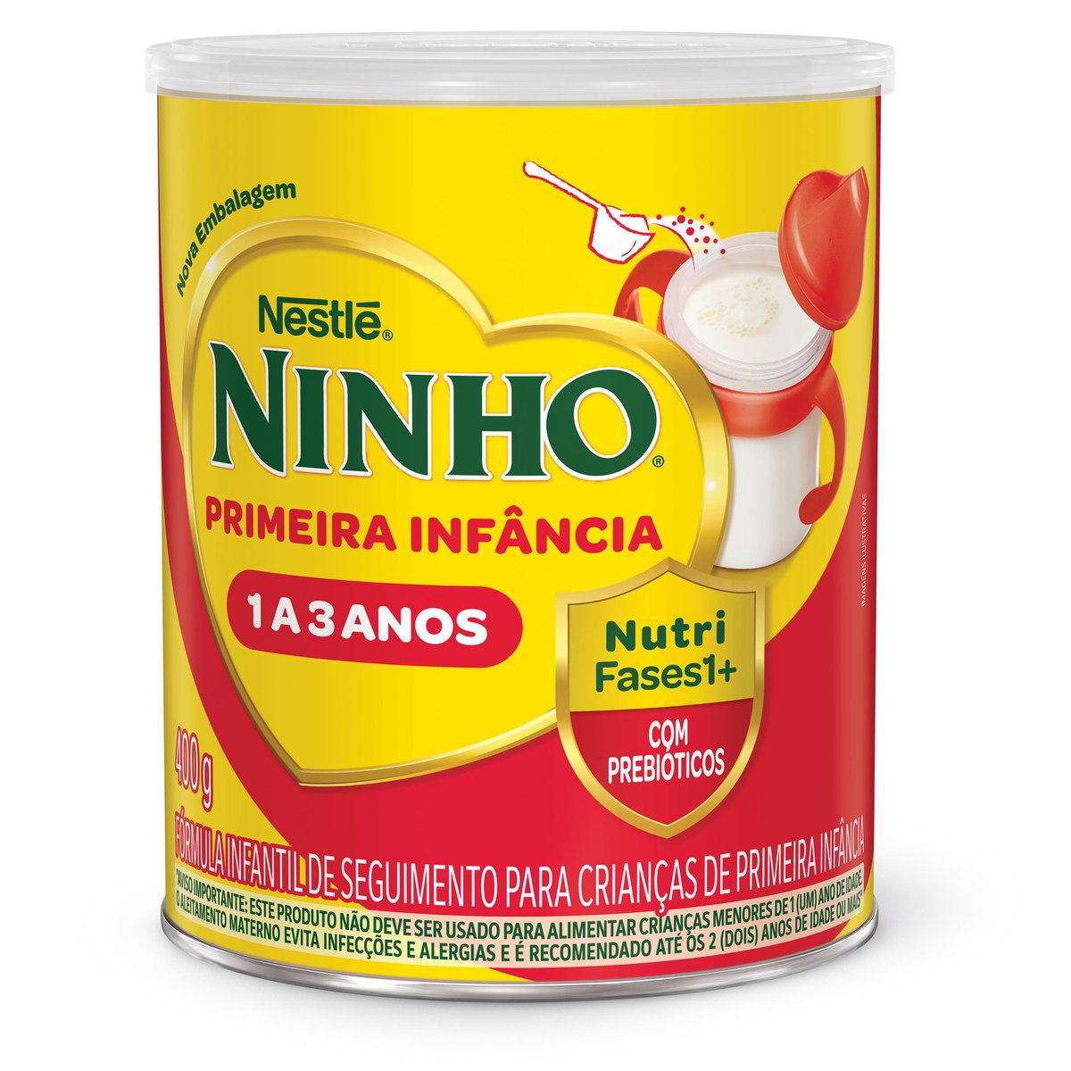 Composto Lácteo Ninho Primeira Infância 1 A 3 Anos 400g