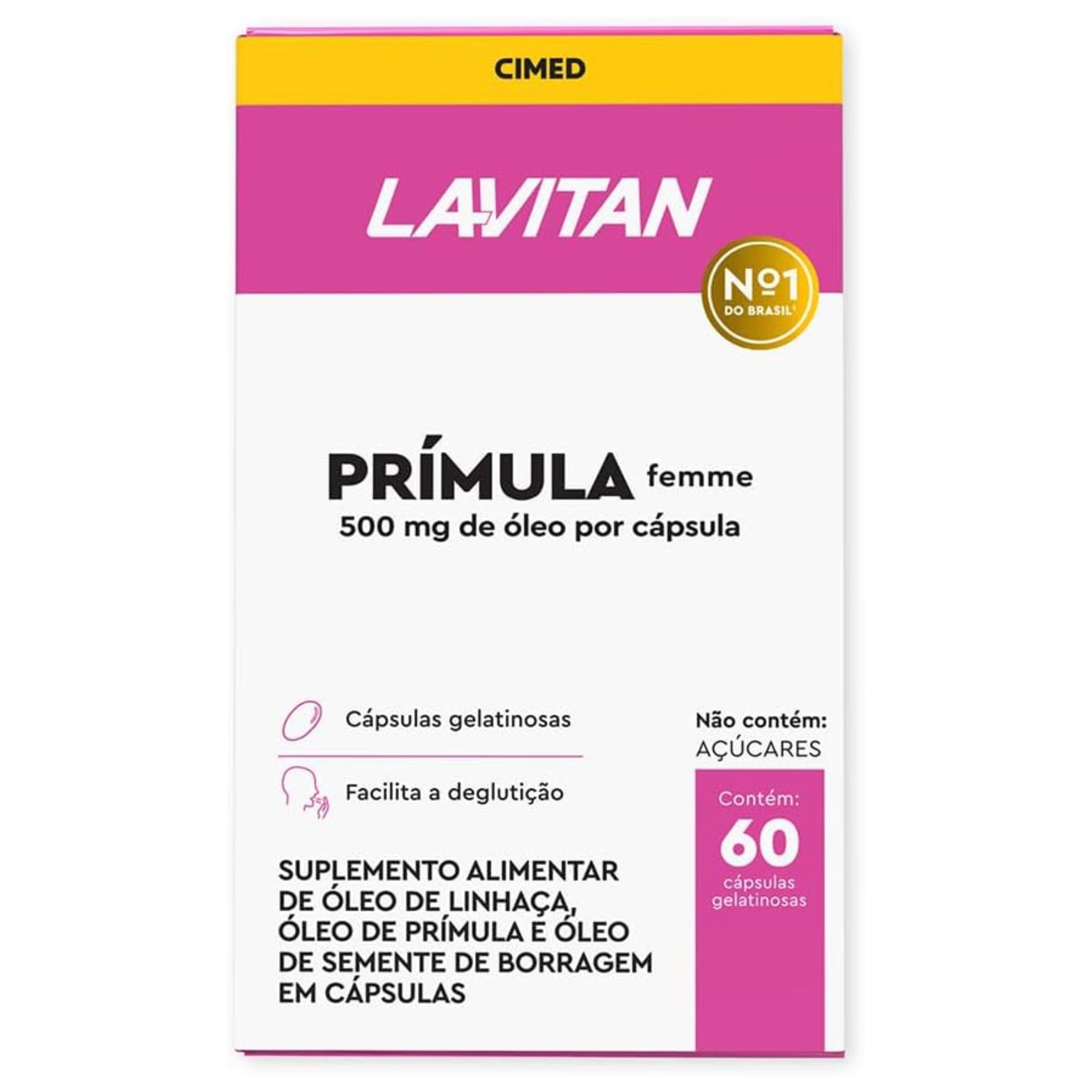 Lavitan Prímula Femme 60 Cápsulas