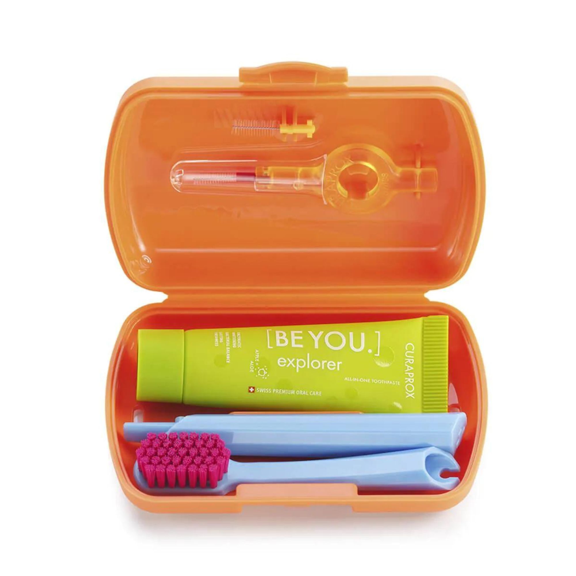Kit Viagem Curaprox Escova De Dente 5460 + Escova Interdental + Pasta De Dente 10ml - Imagem 4