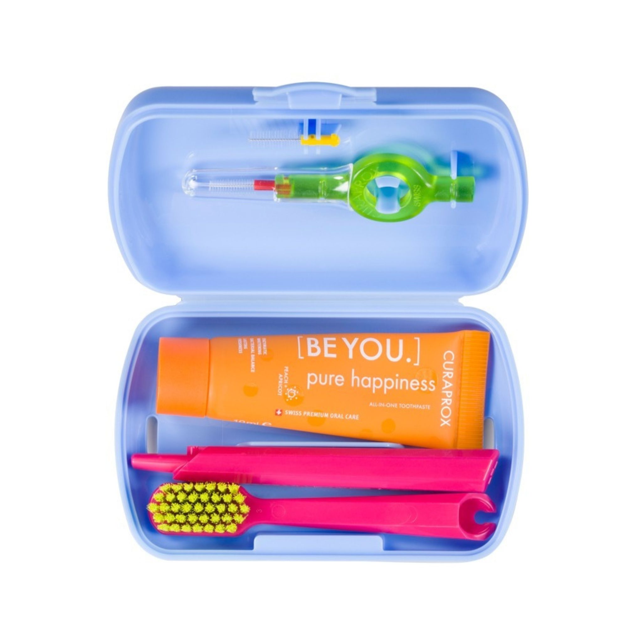 Kit Viagem Curaprox Escova De Dente 5460 + Escova Interdental + Pasta De Dente 10ml - Imagem 9