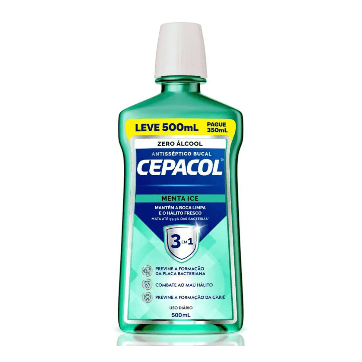 Enxaguante Bucal Cepacol Menta Ice Sem Álcool 500ml