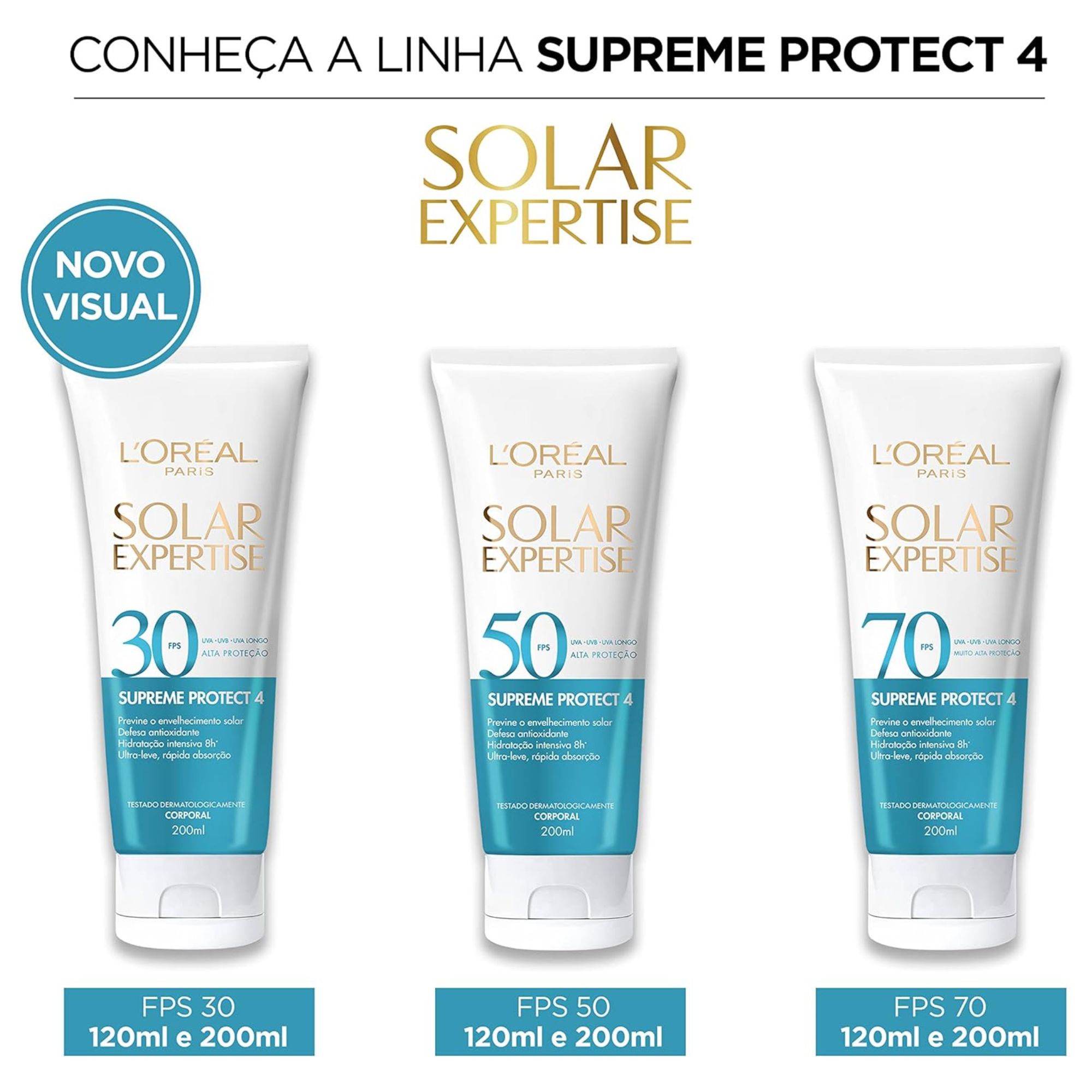 Protetor Solar Loréal Expertise Supreme Protect 4 Fps70 200ml - Imagem 5