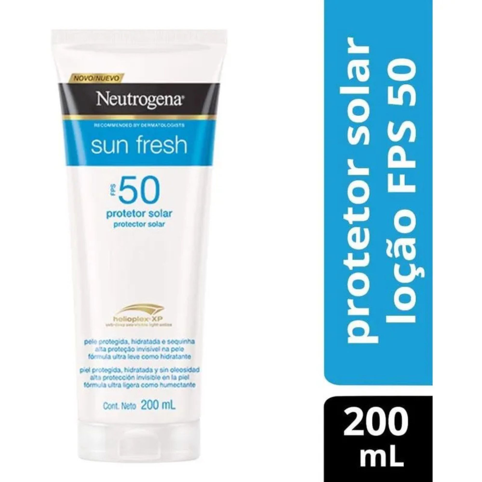 Protetor Solar Neutrogena Sun Fresh Fps50 200ml - Imagem 2
