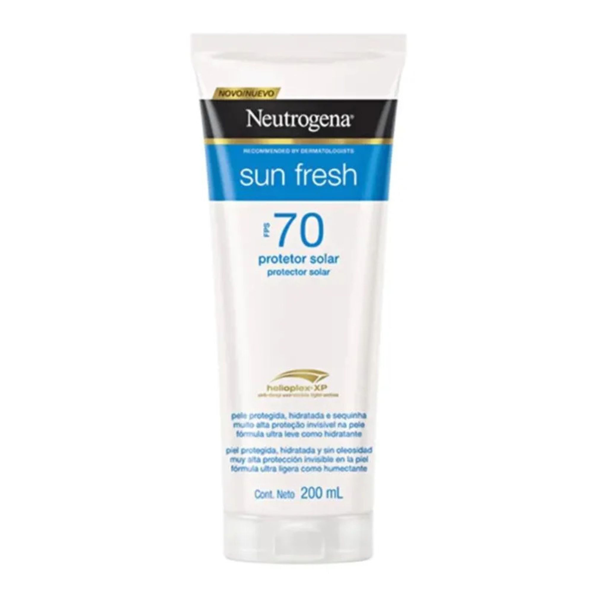 Protetor Solar Neutrogena Sun Fresh Fps70 200ml