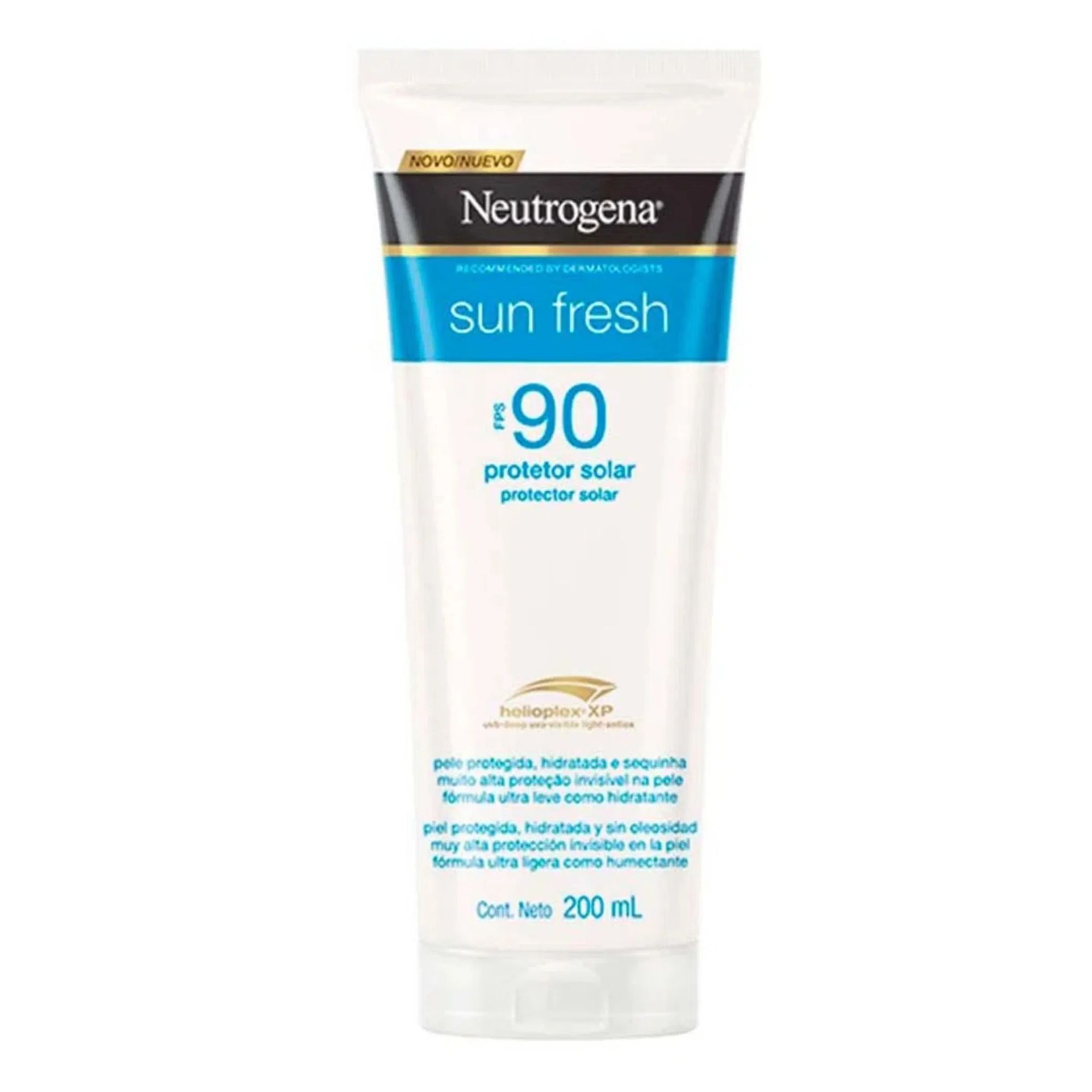 Protetor Solar Neutrogena Sun Fresh Fps90 200ml