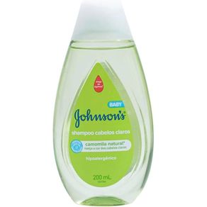 Shampoo Johnson's Baby Cabelos Claros 200Ml