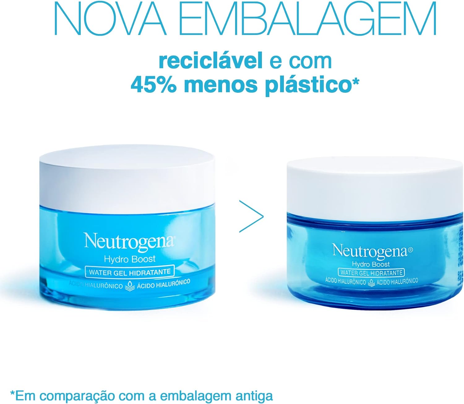 Gel Hidratante Facial Neutrogena Hydro Boost Water 50g - Imagem 5