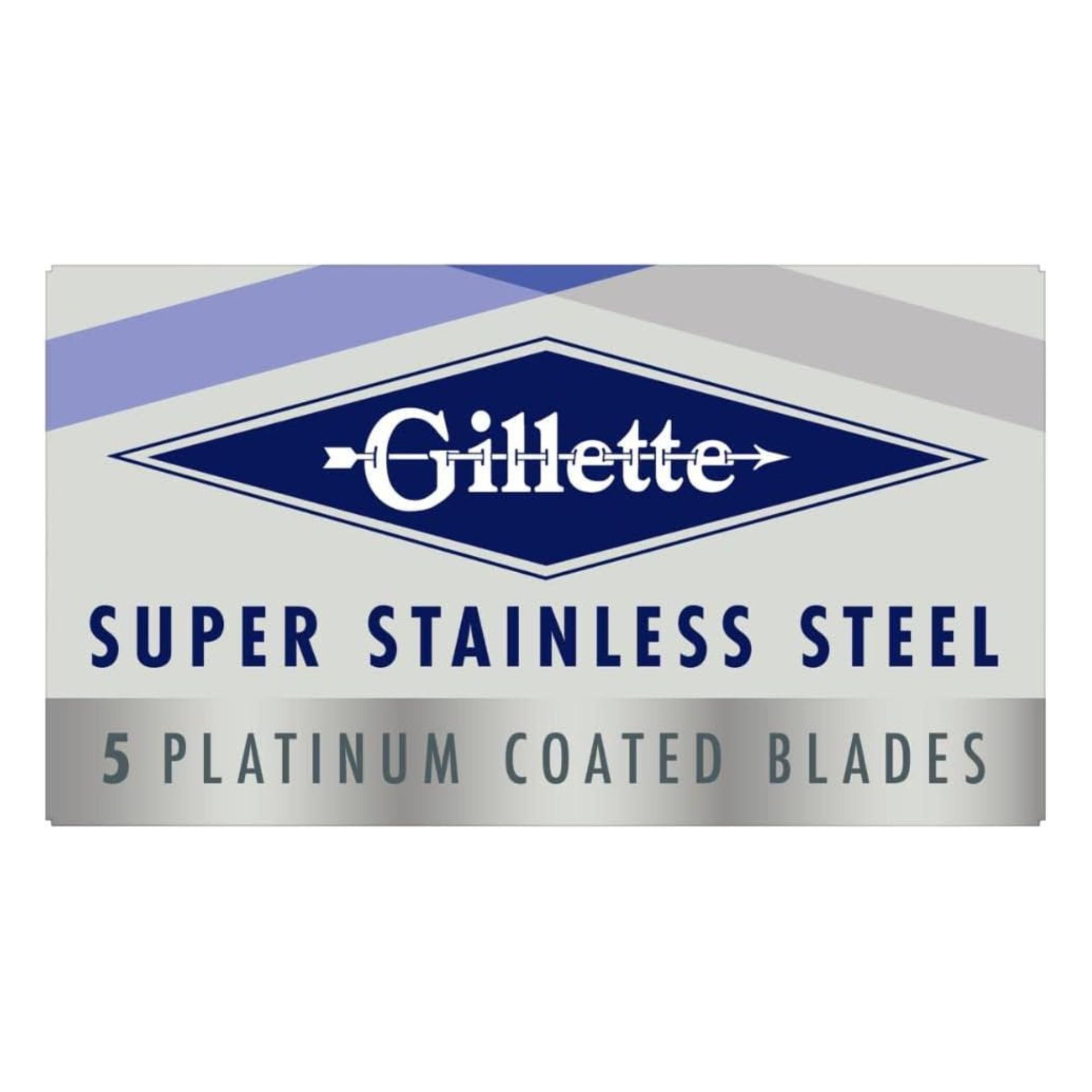 Lâmina De Barbear Gillette Platinum Duplo Fio Com 5 Unidades - Imagem 3