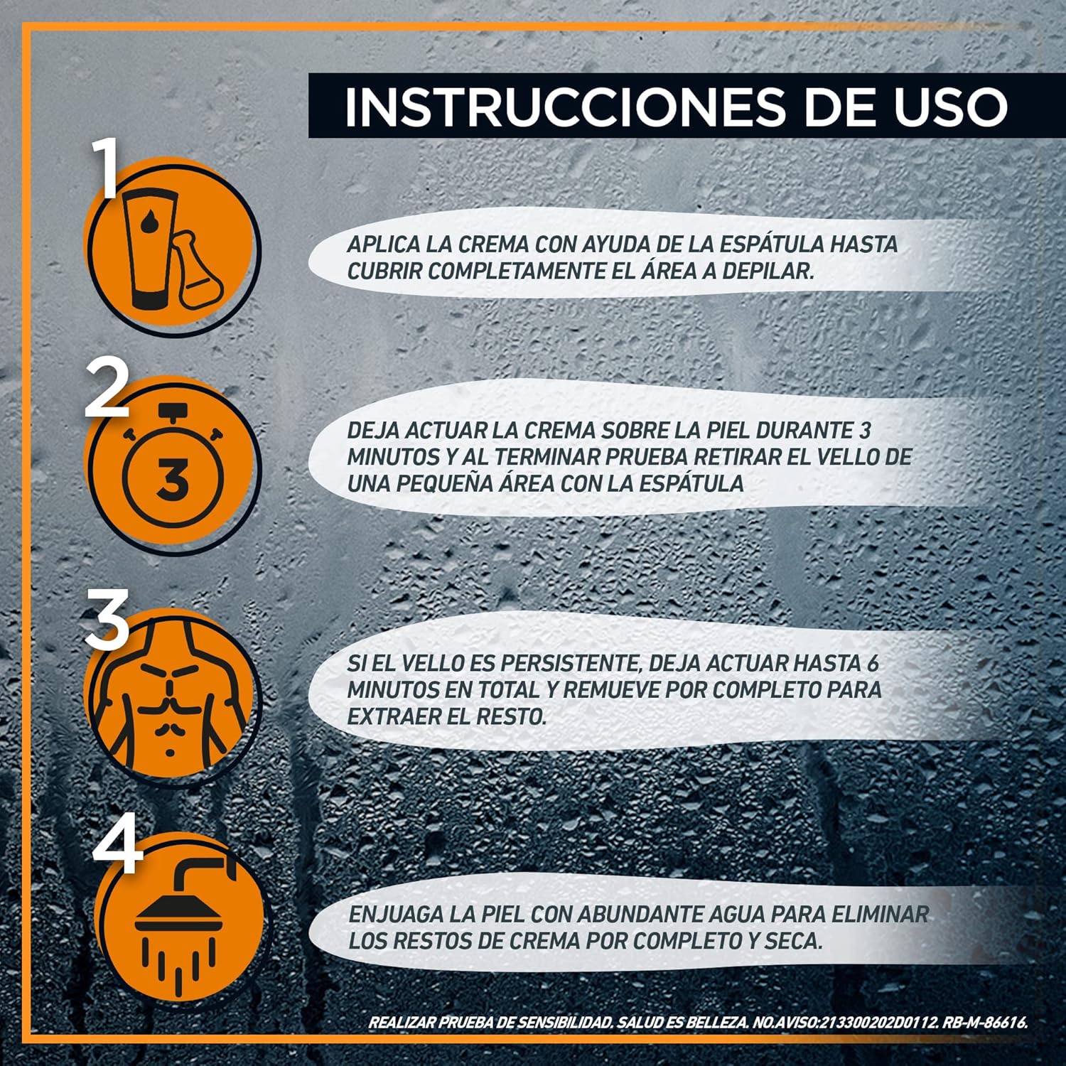 Creme Depilatório Veet For Men Pele Normal 200ml - Imagem 4