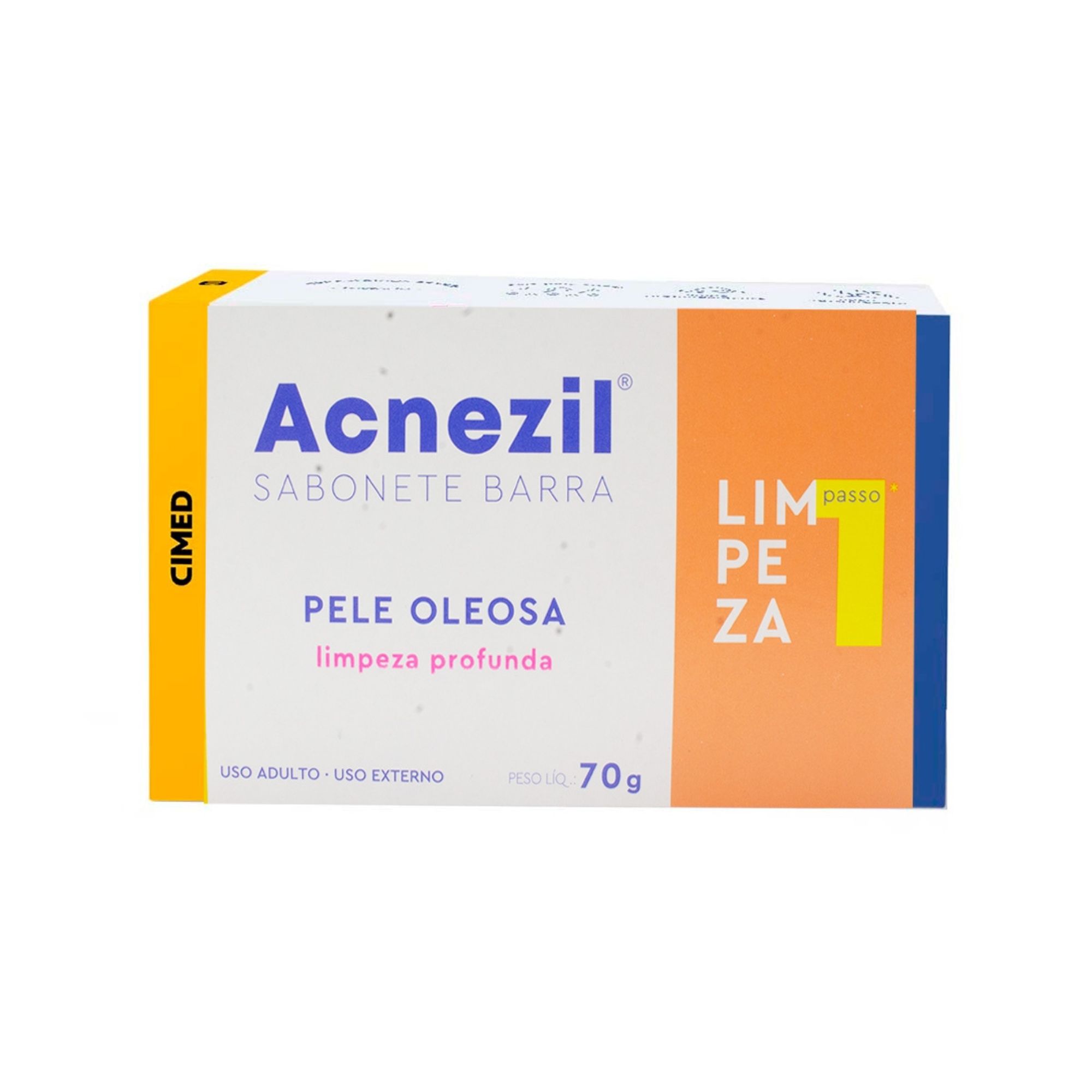 Sabonete Barra Acnezil Pele Oleosa 70g