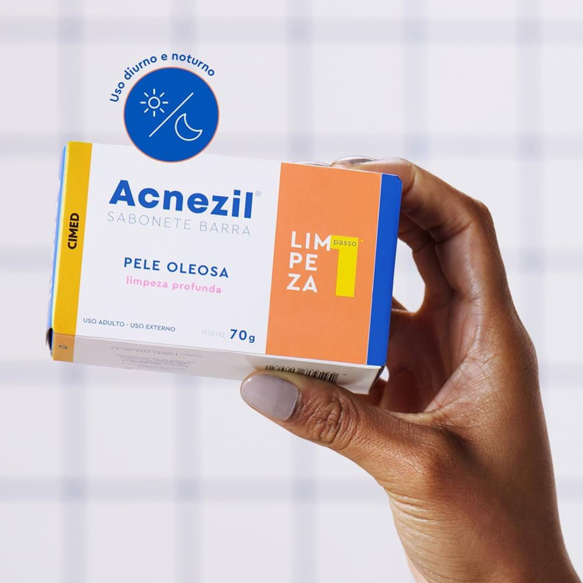 Sabonete Barra Acnezil Pele Oleosa 70g - Imagem 2