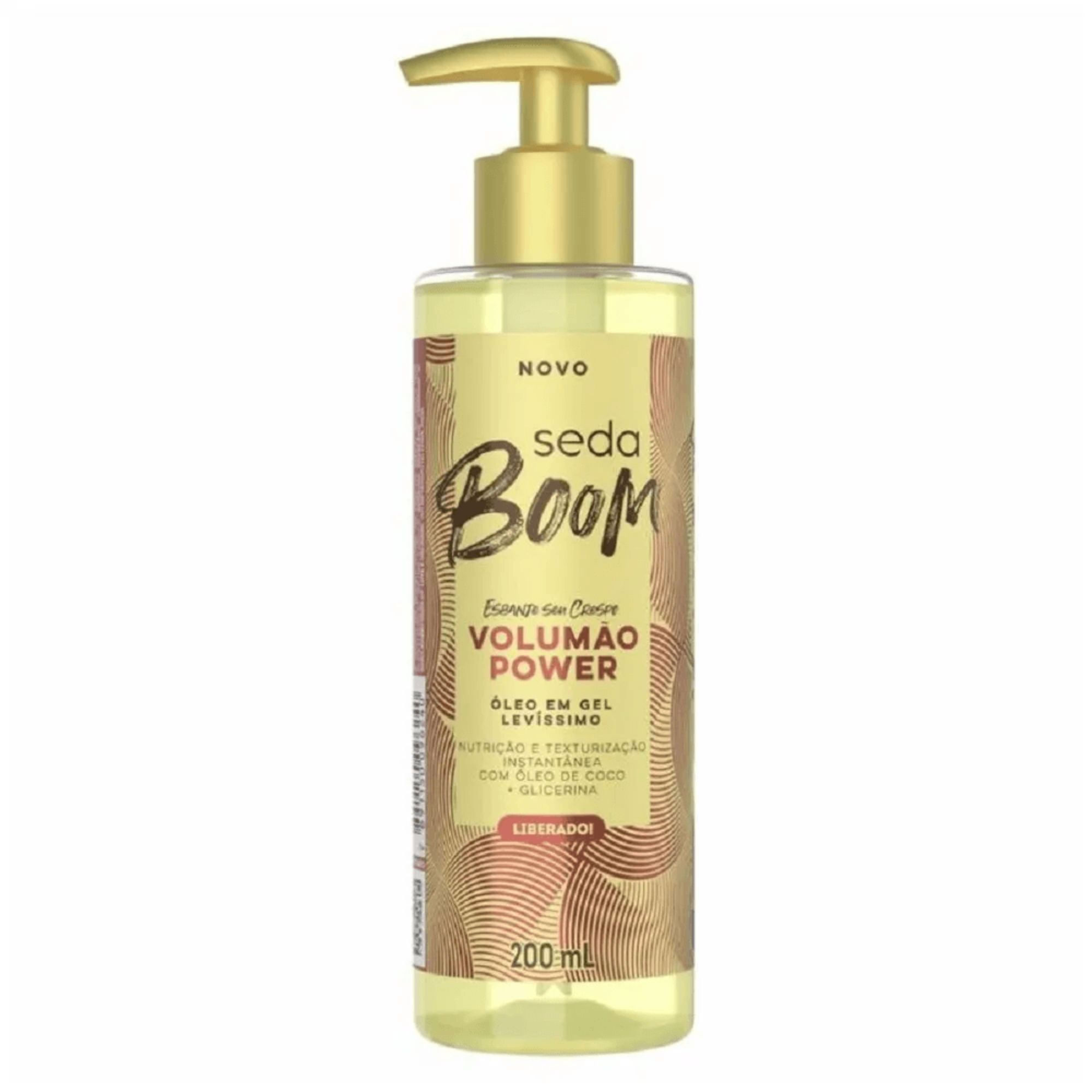 Óleo Em Gel Seda Boom Volumão Power 200ml