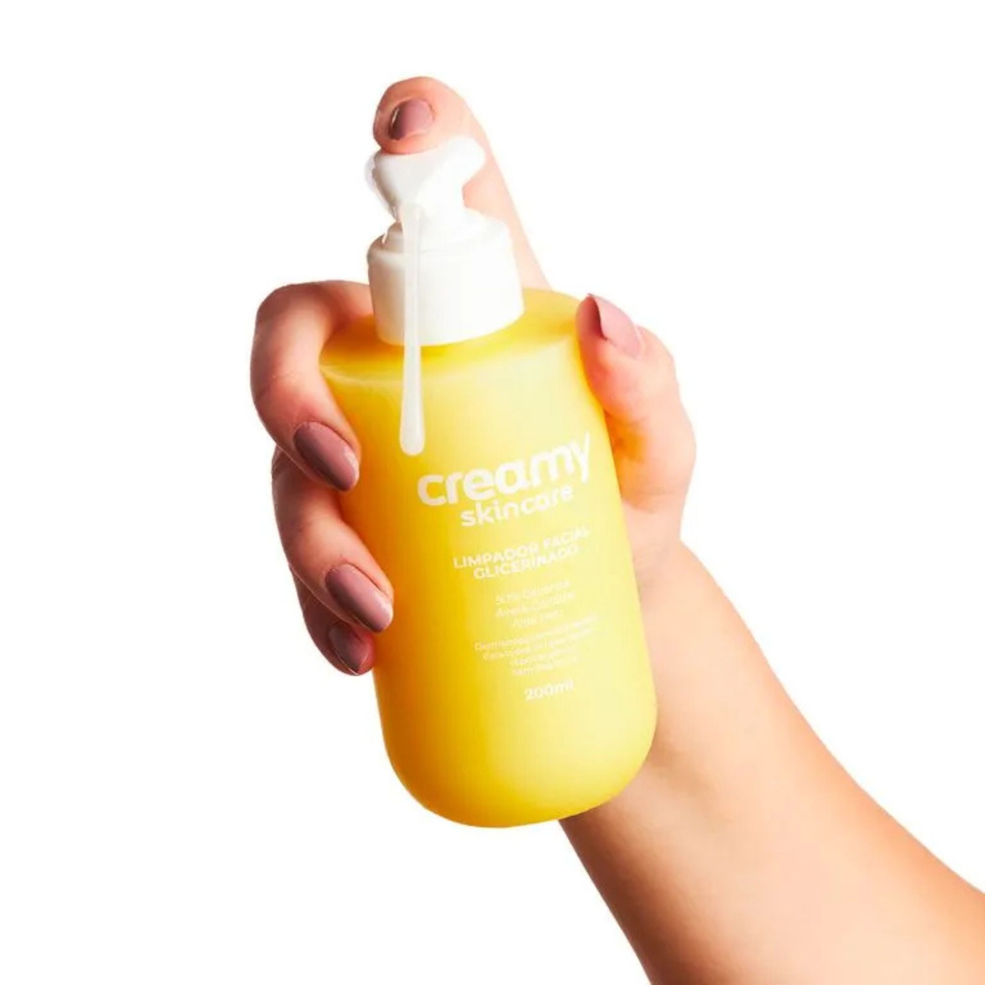 Limpador Facial Glicerinado Creamy Skincare 200ml - Imagem 2