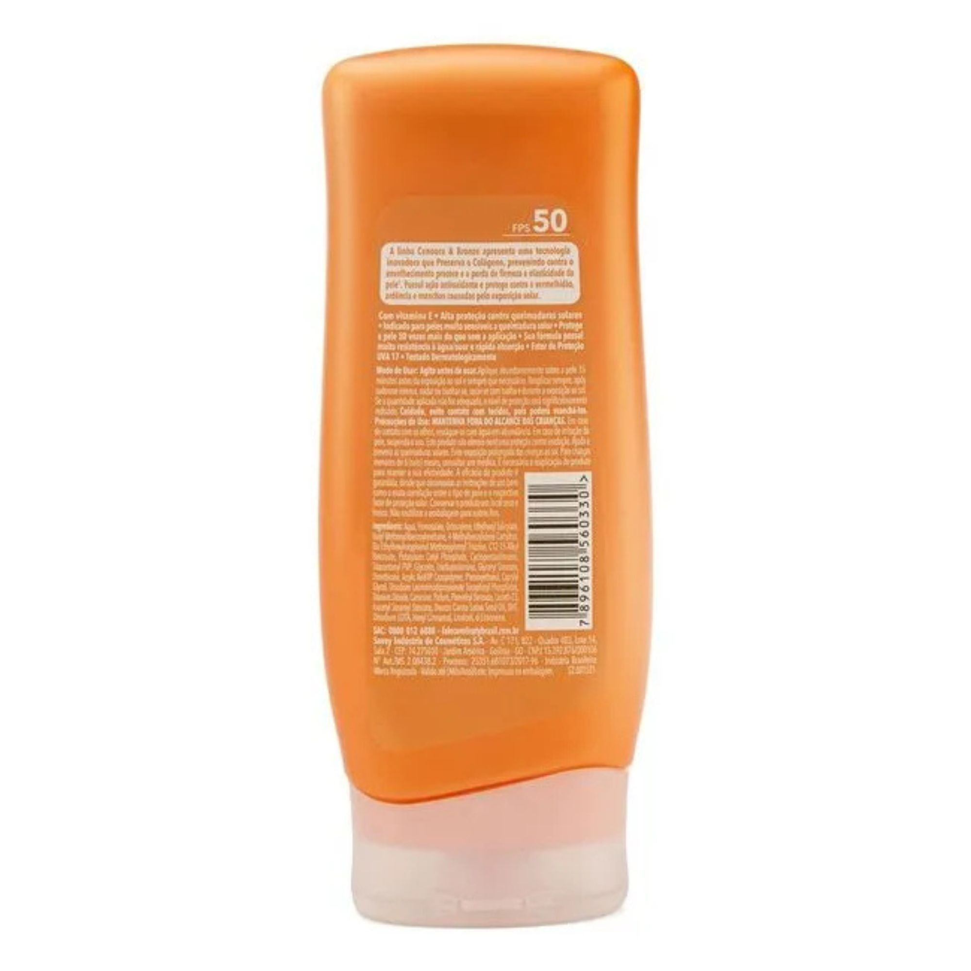 Protetor Solar Corporal Cenoura & Bronze Fps50 200ml - Imagem 2