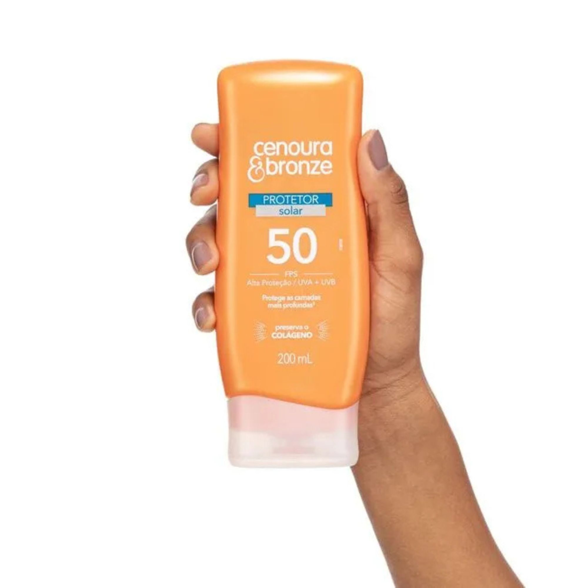 Protetor Solar Corporal Cenoura & Bronze Fps50 200ml - Imagem 4