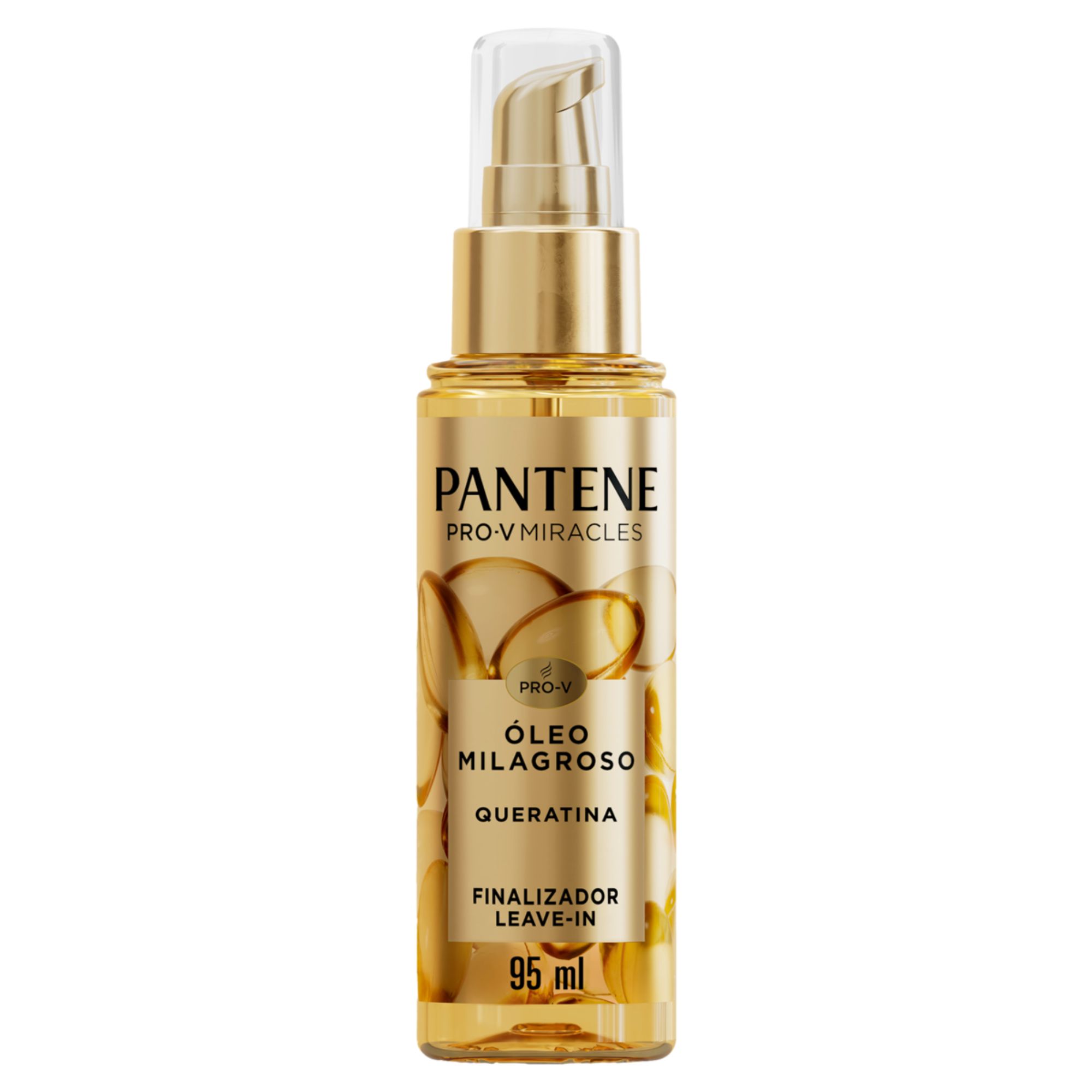 Óleo Milagroso Finalizador E Leave-in Pantene Miracles Queratina 95ml