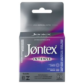 Camisinha Jontex Intense 2 Unidades