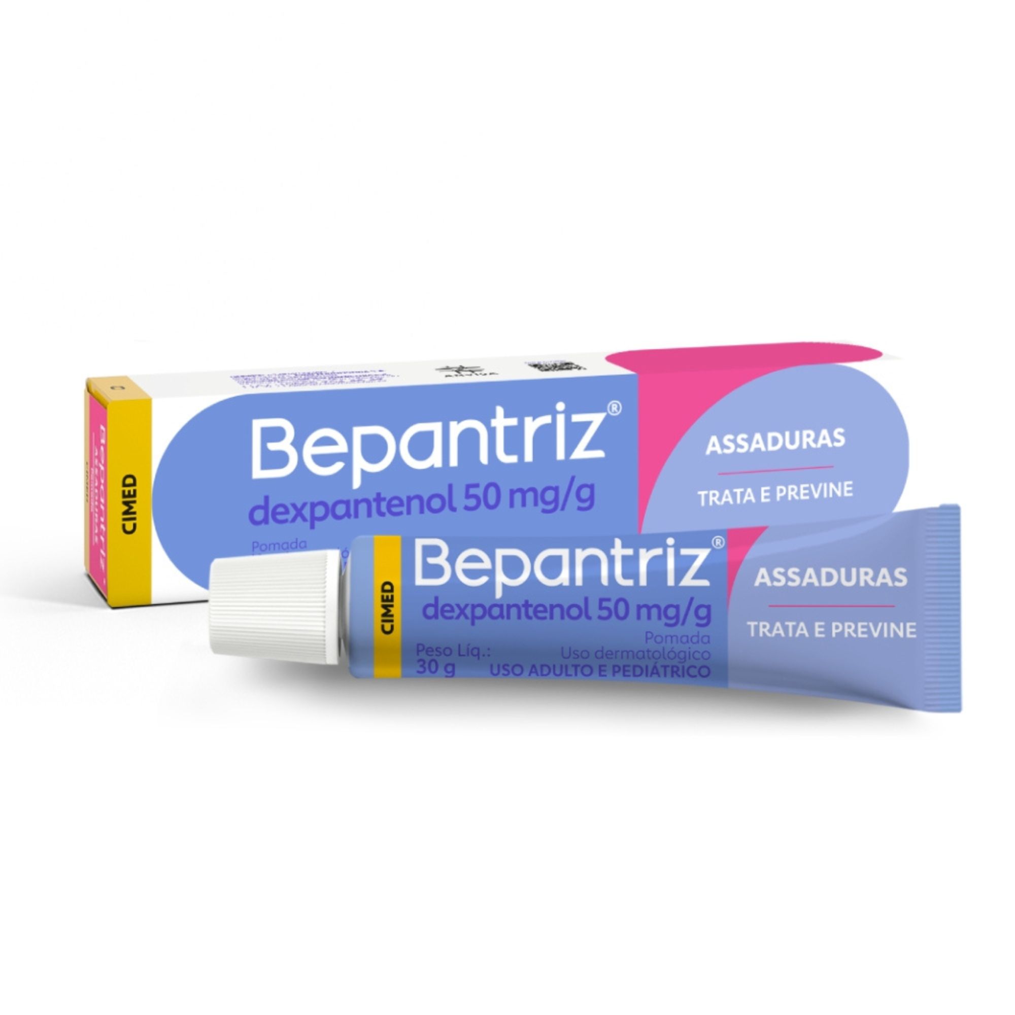 Pomada Para Prevenção De Assaduras Bepantriz 30g