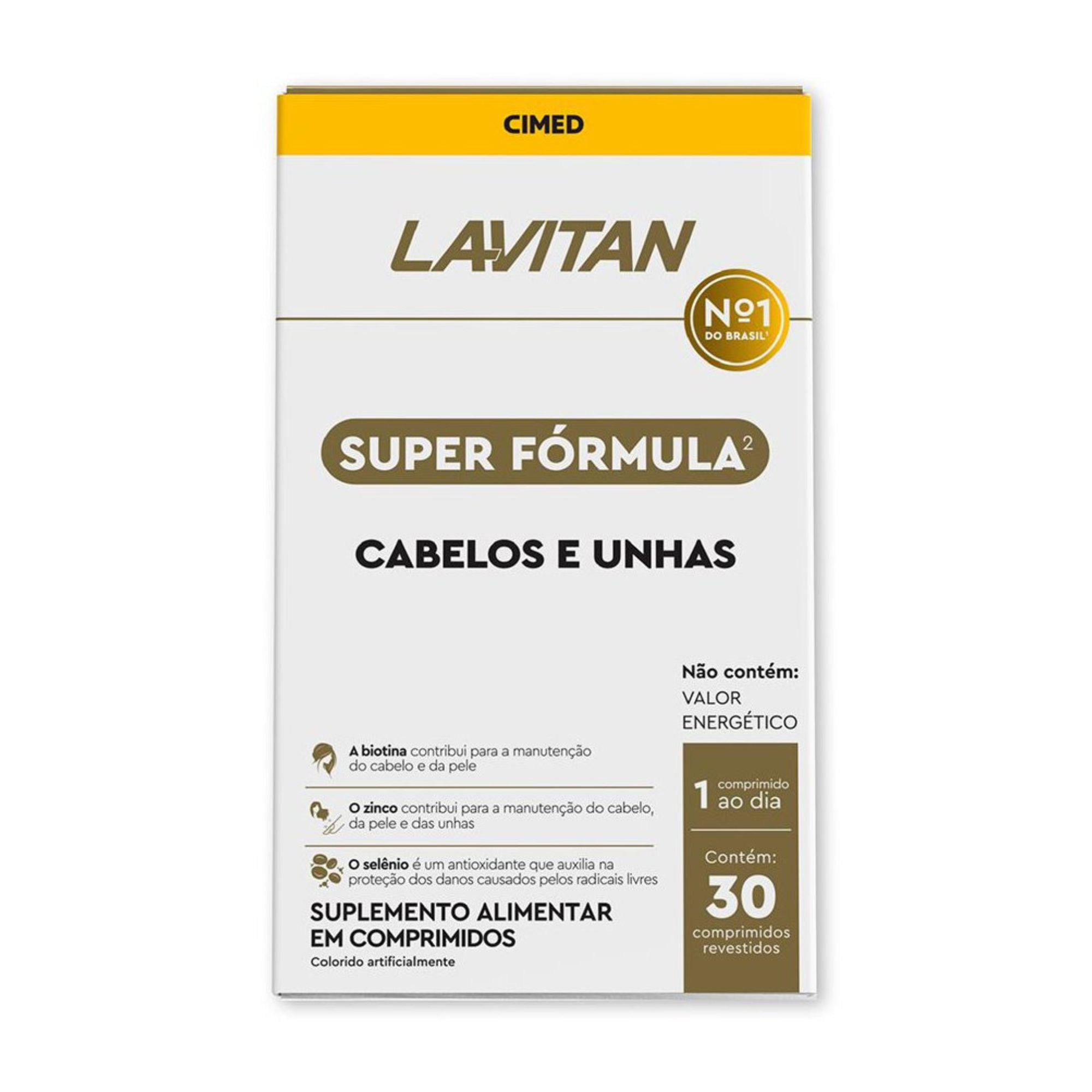 Lavitan Cabelos E Unhas Super Fórmula 30 Cápsulas