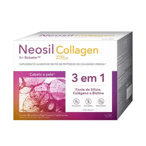 Neosil Collagen 3 Em 1 Sabor Abacaxi 30 Sachês 5G