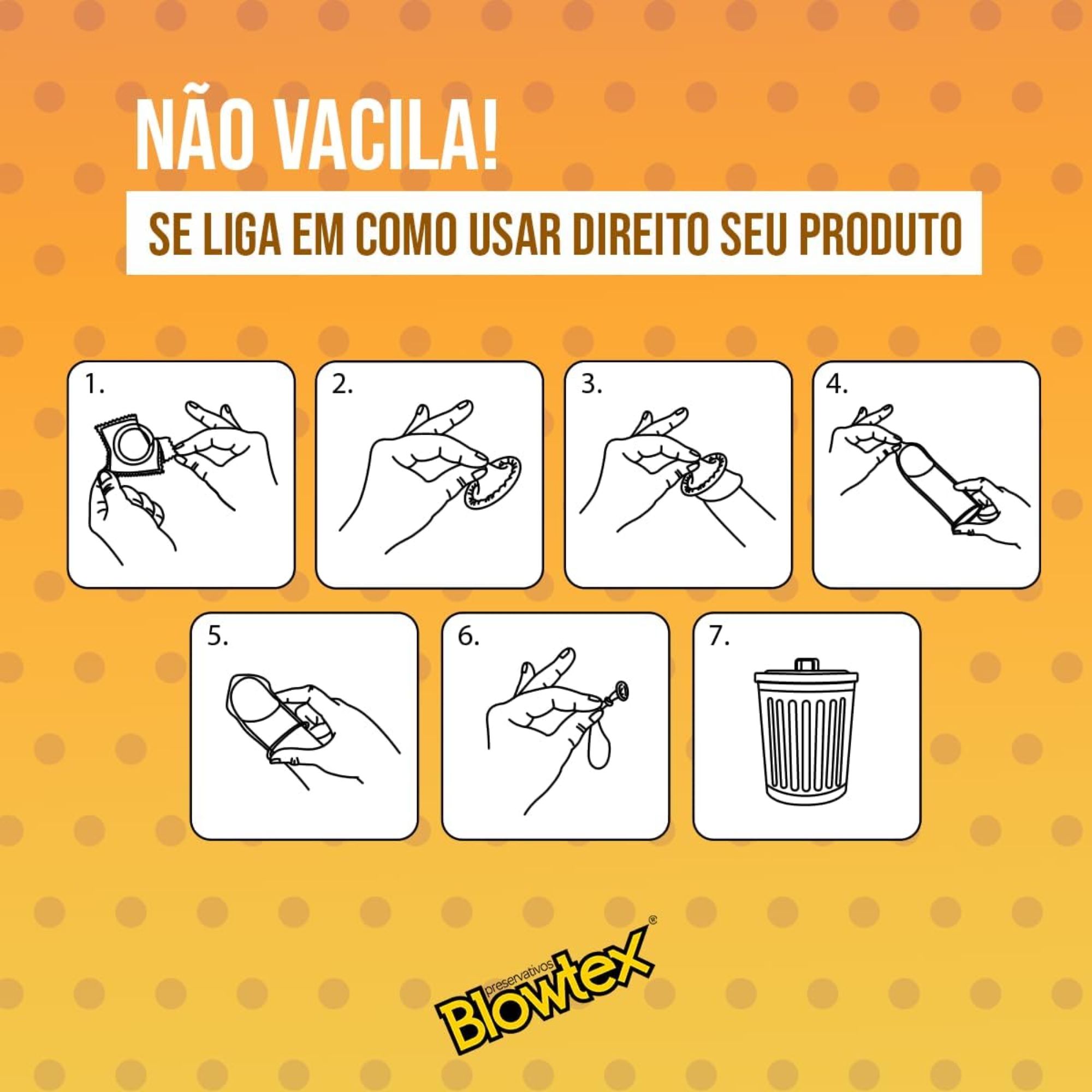 Preservativo Blowtex Retardante 9 Unidades - Imagem 4