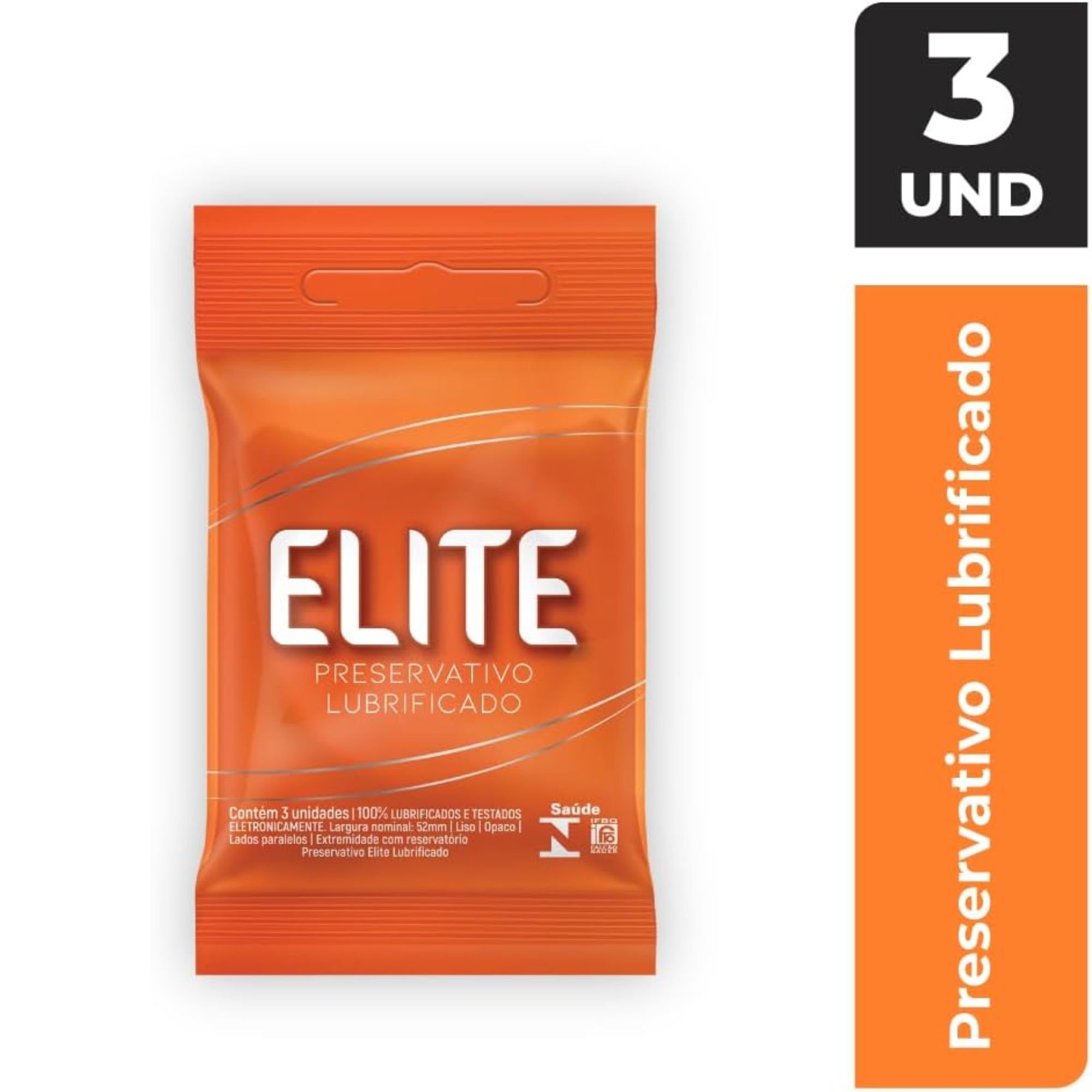 Preservativo Blowtex Elite 3 Unidades - Imagem 2