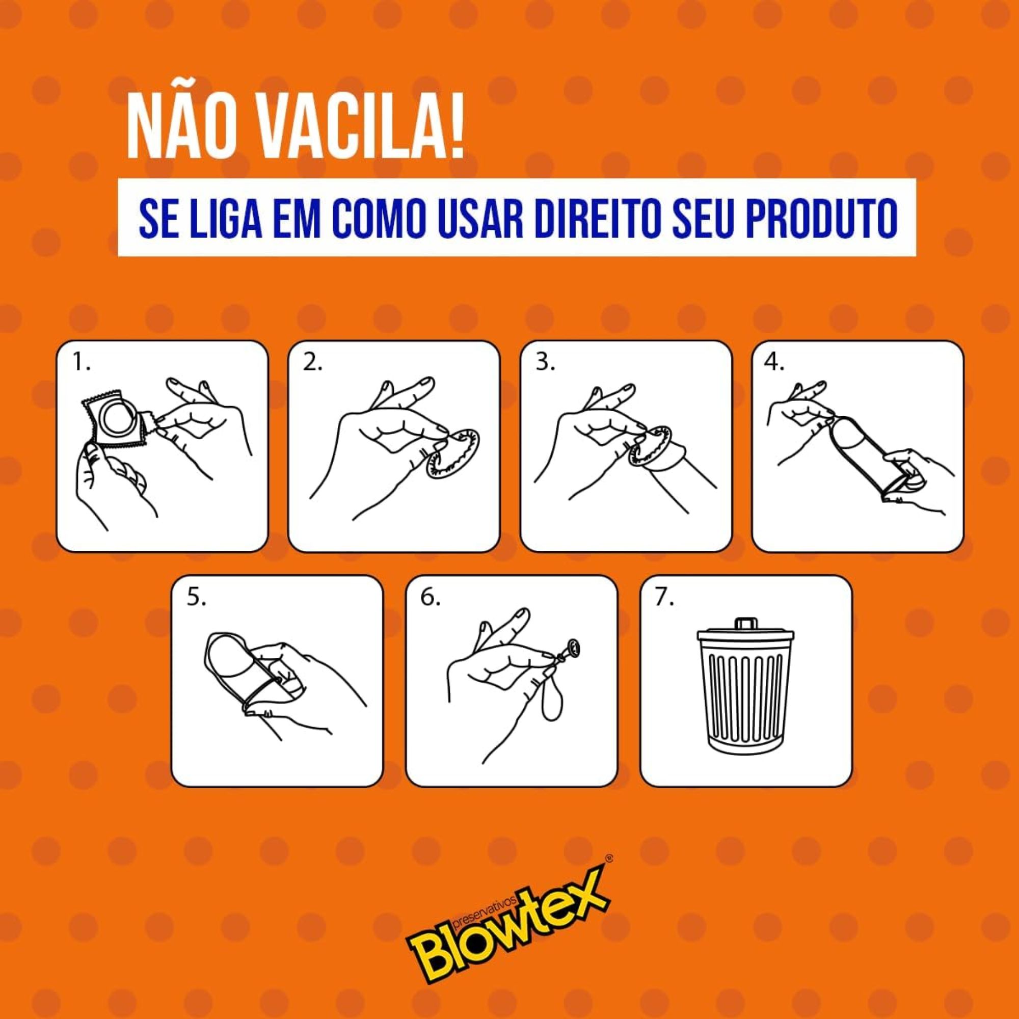 Preservativo Blowtex Elite 3 Unidades - Imagem 4