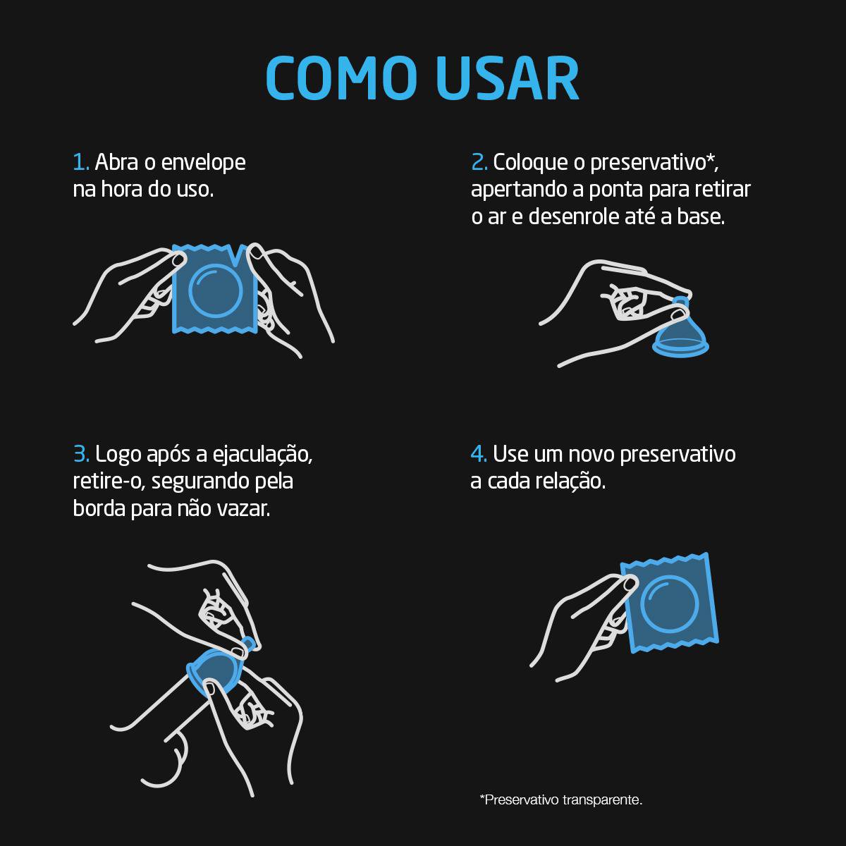 Preservativo Olla Sensitive 3 Unidades - Imagem 4