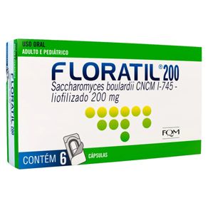 Floratil 200Mg 6 Cápsulas