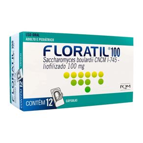 Floratil 100Mg 12 Cápsulas