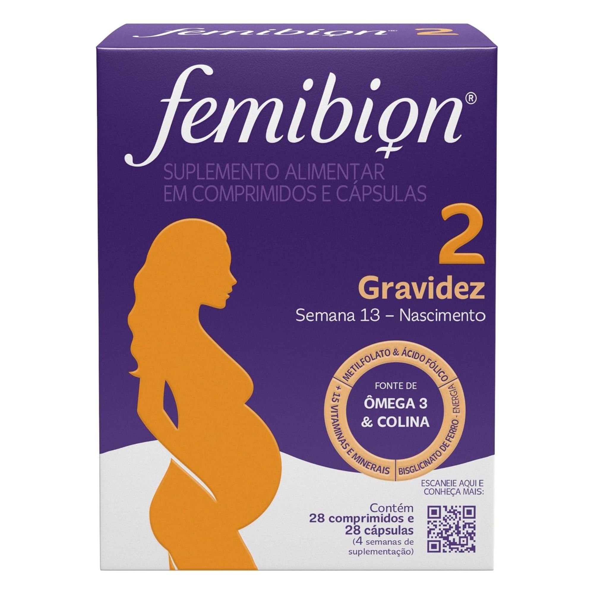 Multivitamínico Femibion 2 Gravidez 28 Comprimidos + 28 Cápsulas