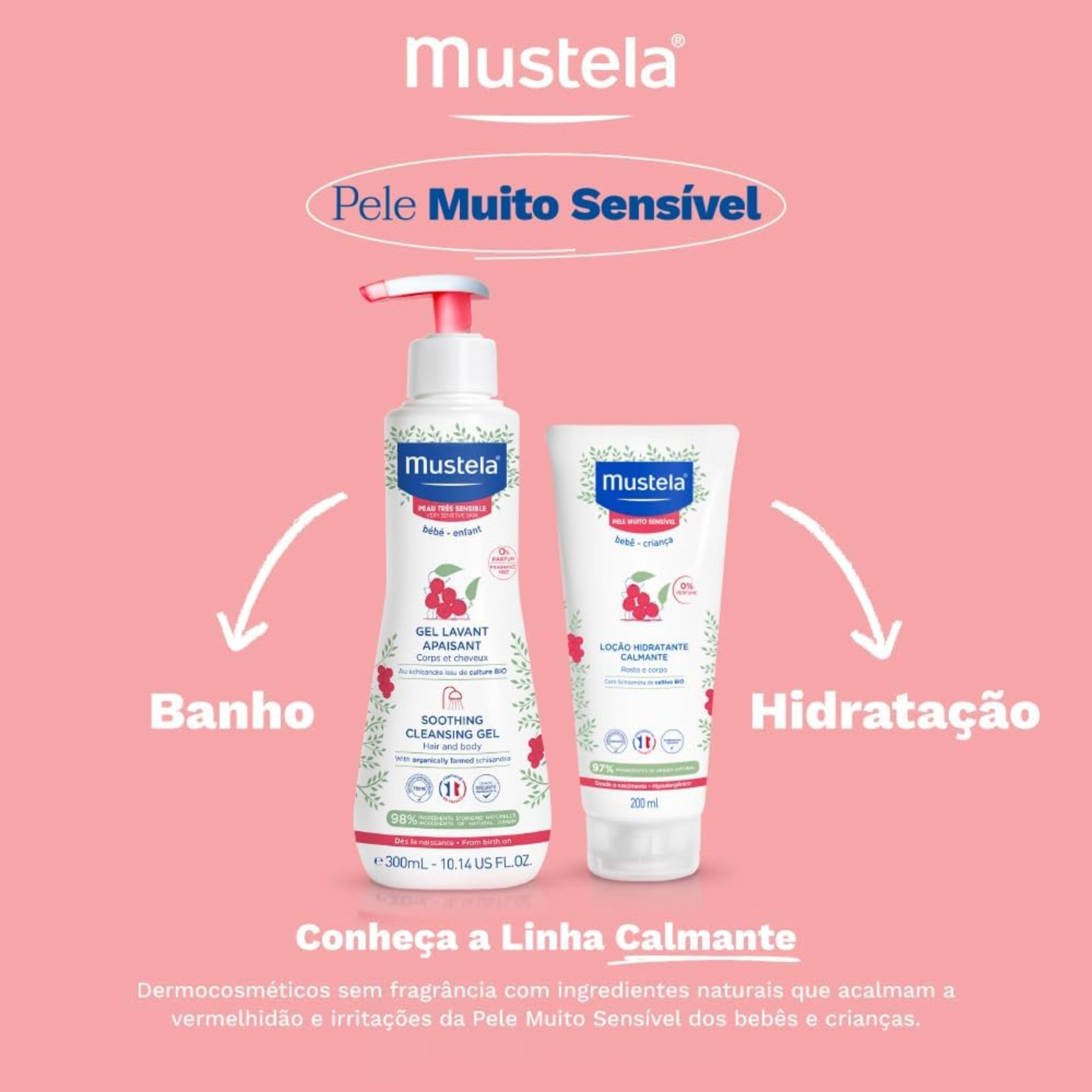 Hidratante Calmante Mustela Para Pele Muito Sensível 200ml - Imagem 6
