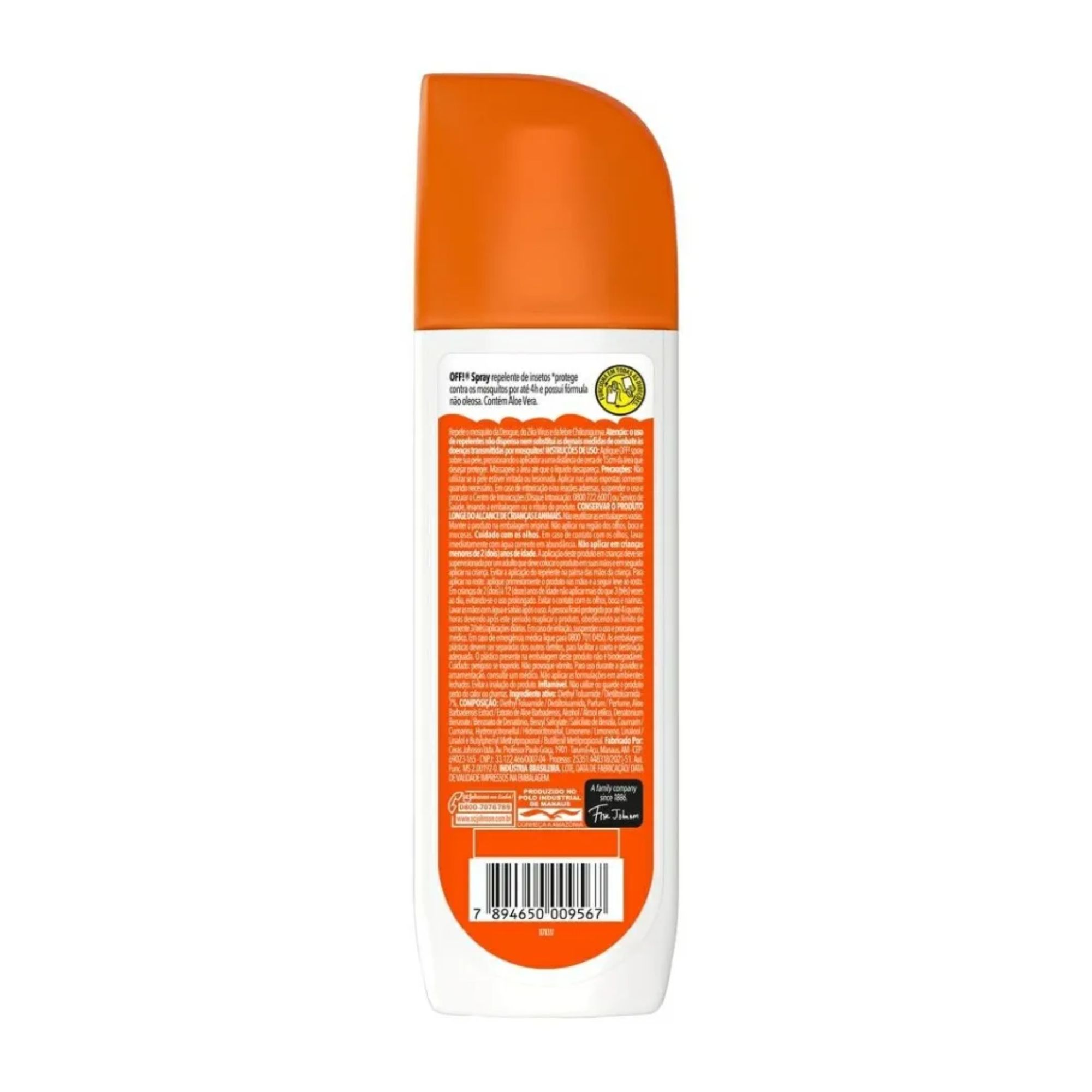 Repelente Spray Off! Family 170ml - Imagem 2
