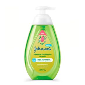 Sabonete Líquido De Glicerina Johnson’s Baby Lavanda 400Ml