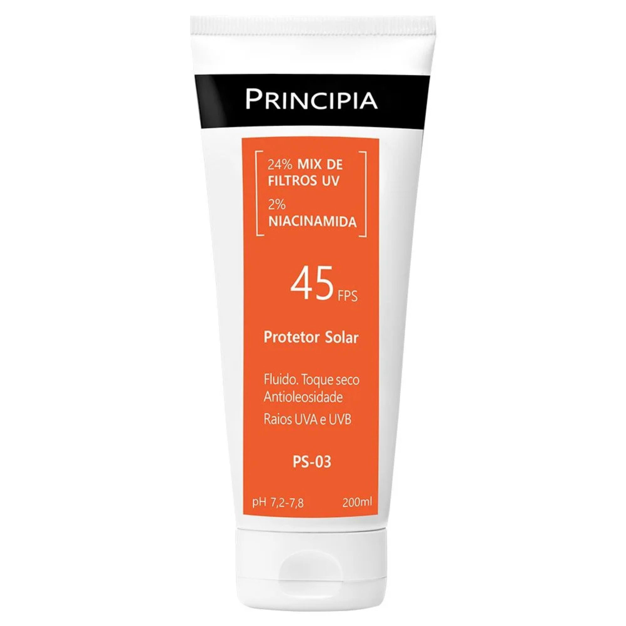 Protetor Solar Corporal Principia Ps-03 Fps45 200ml