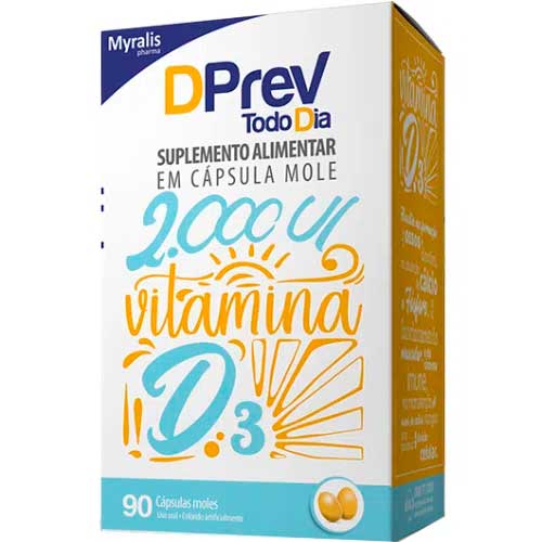 Dprev Todo Dia 2.000ui 90 Cápsulas