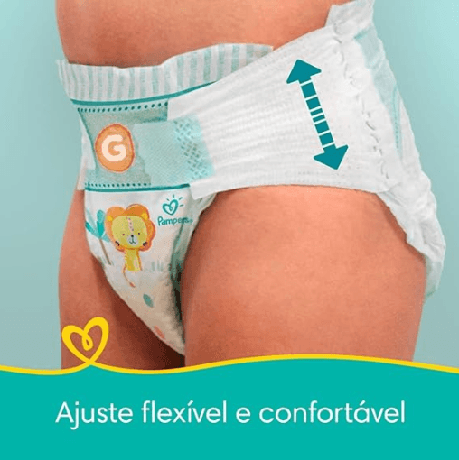 Fralda Pampers Confort Sec P 72 Unidades - Imagem 3
