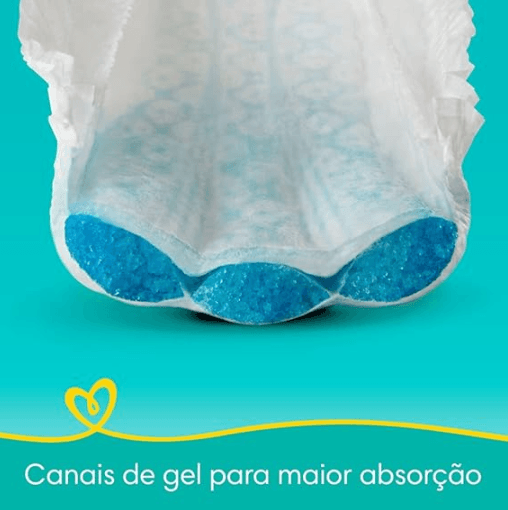 Fralda Pampers Confort Sec P 72 Unidades - Imagem 6