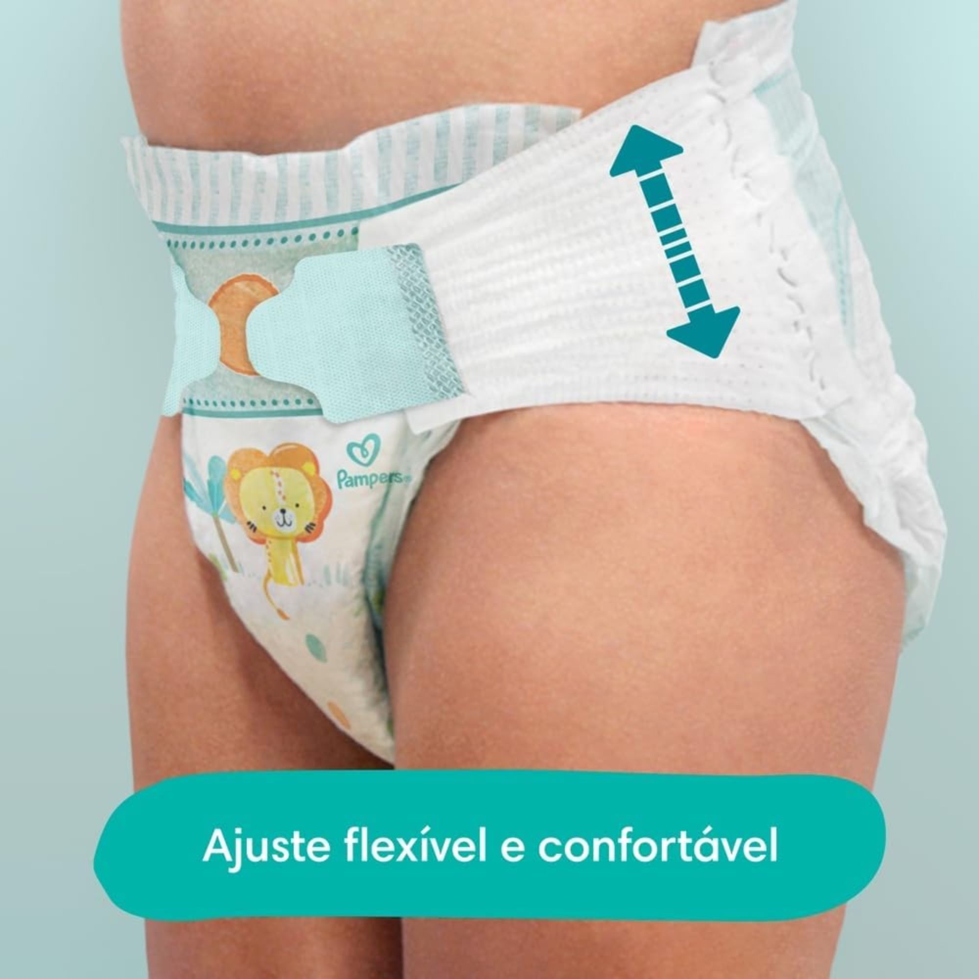 Fralda Pampers Confort Sec G 60 Unidades - Imagem 4