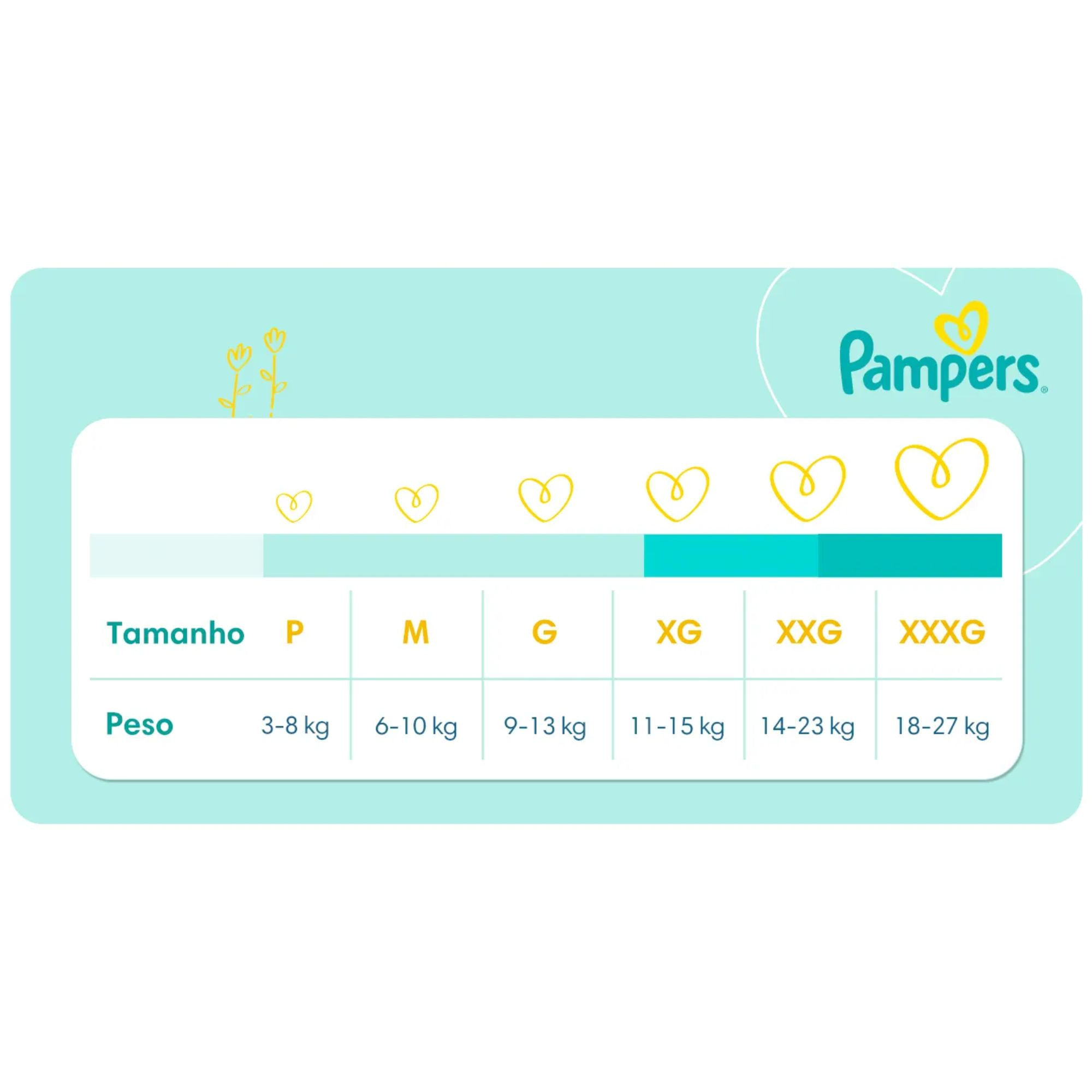 Fralda Pampers Confort Sec G 60 Unidades - Imagem 9