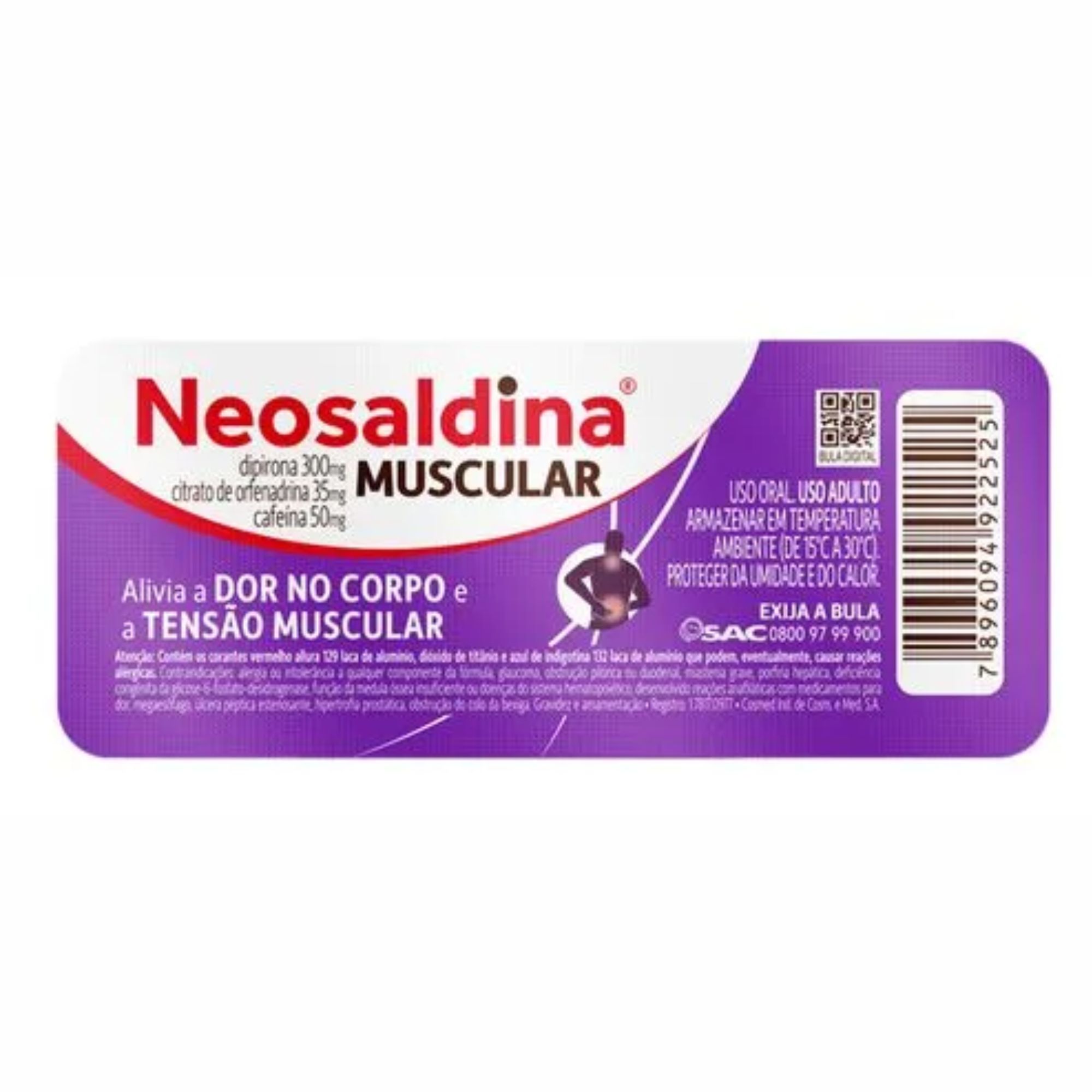 Neosaldina Muscular 10 Comprimidos Revestidos