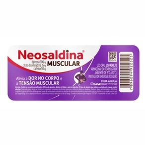 Neosaldina Muscular 10 Comprimidos Revestidos