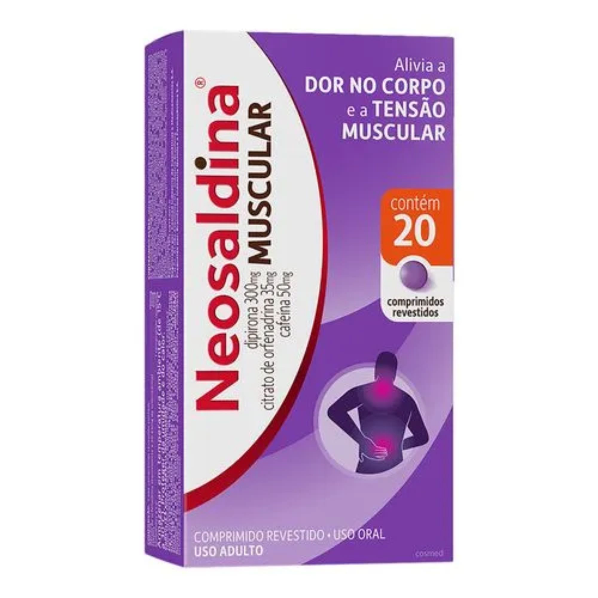 Neosaldina Muscular 20 Comprimidos Revestidos