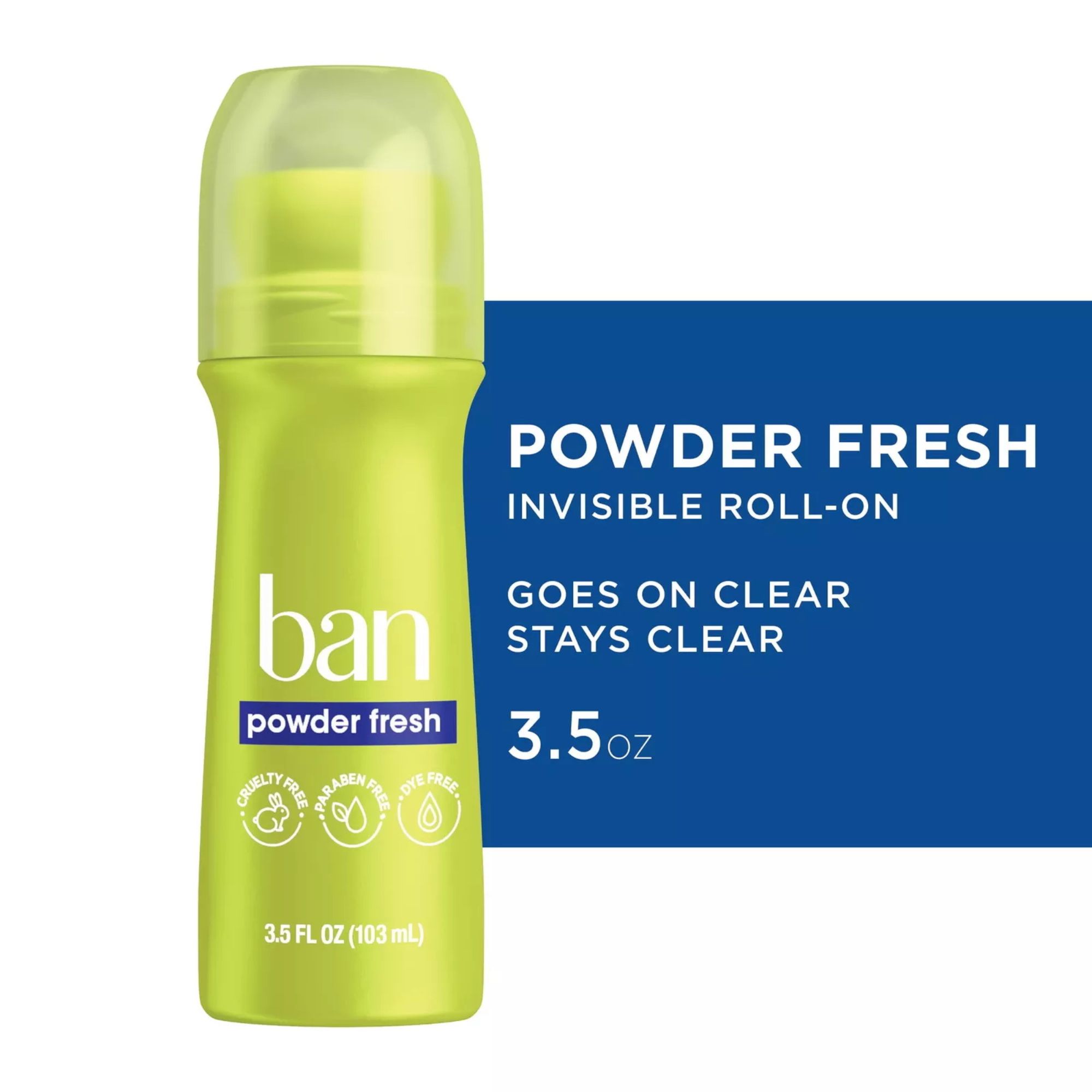 Desodorante Ban Powder Fresh Roll-on 103ml - Imagem 5